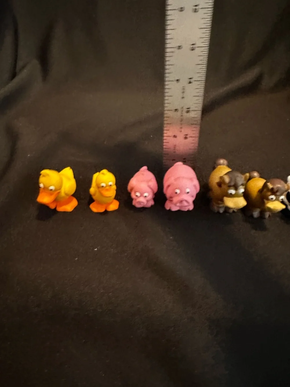 Learning Resources Mini Toy Farm Animal Set - Ducks, Pigs, Cow, Horses 7 Pieces